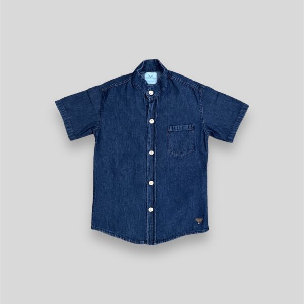 Camisa Jean Helena Manga Corta Niño - Imagen 3
