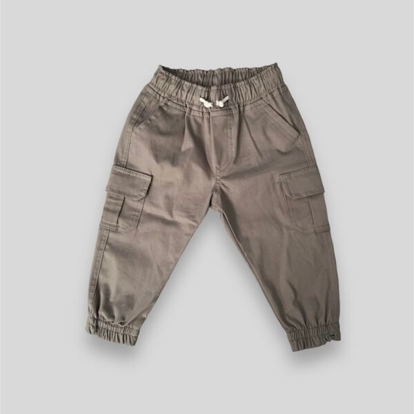 Pantalon Gabardina Cargo Bebe - Imagen 6