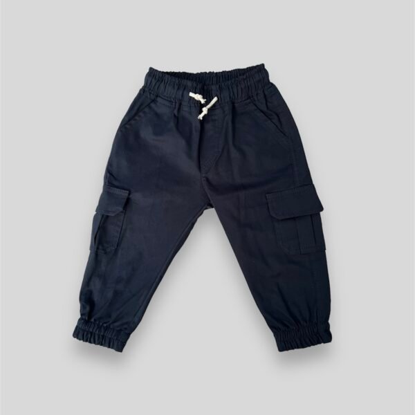 Pantalon Gabardina Cargo Bebe - Imagen 5