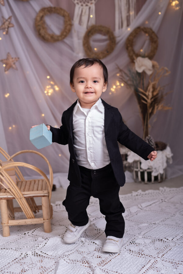 Pantalon Gabardina Chino con regulador Bebe - Imagen 2
