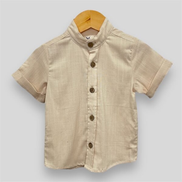 Camisa Lino MC Bebe - Imagen 5