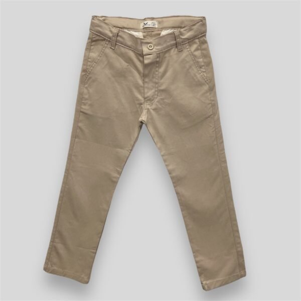 Pantalon Gabardina Chino Elastizado con regulador Niño - Imagen 4