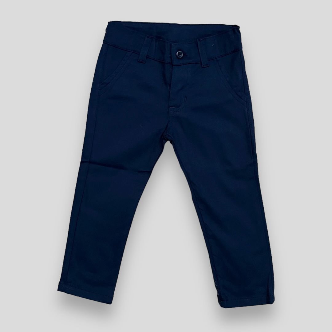 Brand Pantalon Gabardina Stretch Niño (Verde Militar, 16) 