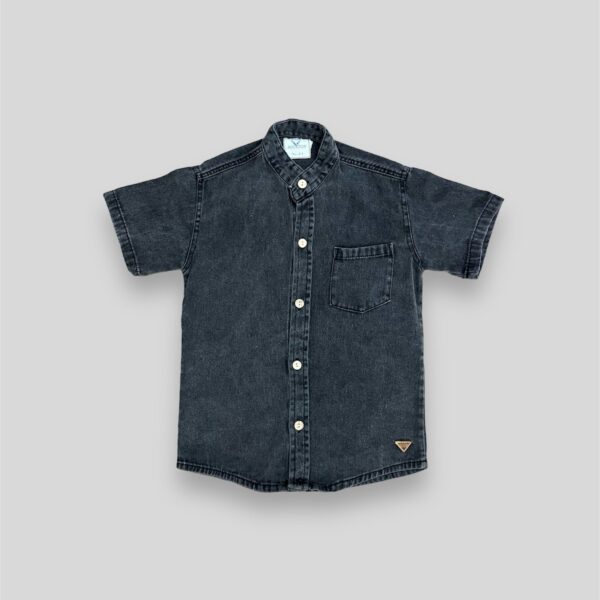 Camisa Jean Helena Manga Corta Niño