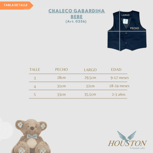 Chaleco gabardina bebe - Imagen 6