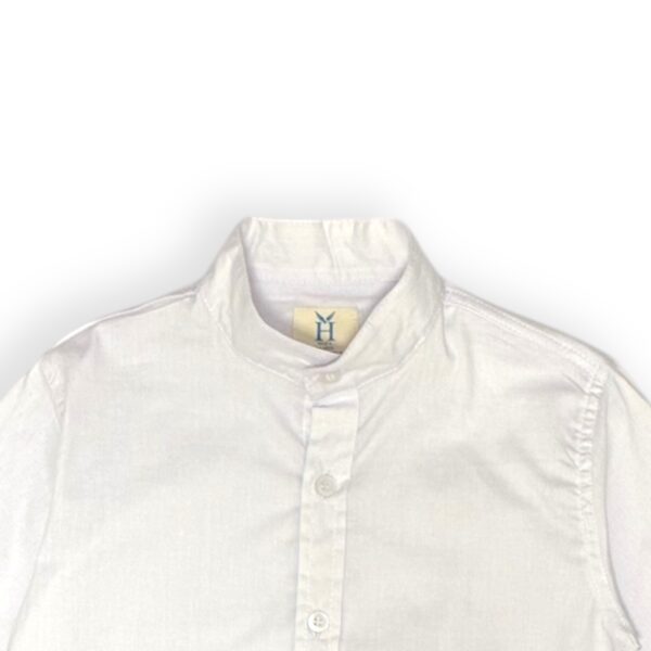 Camisa Poplin Elastizada Cuello Mao ML Niño - Imagen 2