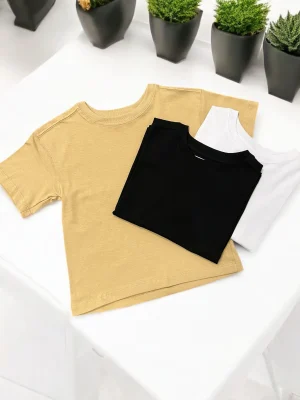 Remera Jersey Boxy lisa Niño