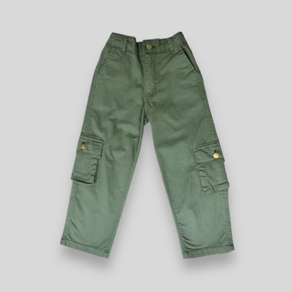 Pantalon de Gabardina Baggy Niño - Imagen 4