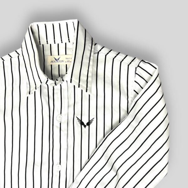 Camisa Poplin Bordado ML Niño - Imagen 2