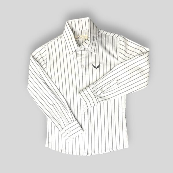 Camisa Poplin Bordado ML Niño - Imagen 3