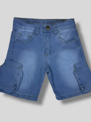Bermuda Cargo Baggy Jeans Niño