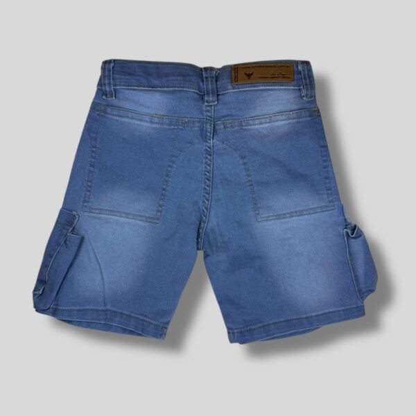 Bermuda Cargo Baggy Jeans Niño - Imagen 3