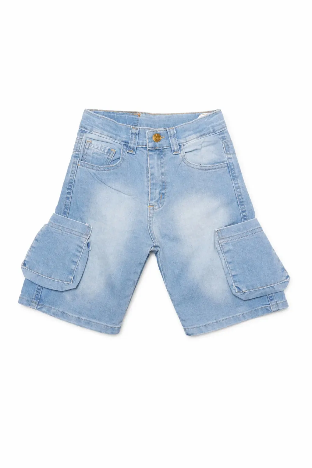 Bermuda Cargo Baggy Jeans Niño