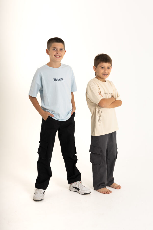 Remera Oversize Estampada Niño - Imagen 2
