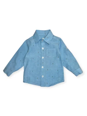 Camisa Poplin Rigida Bebe