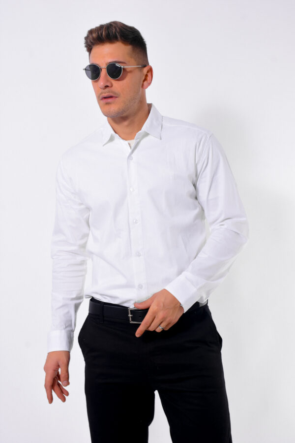 Camisa Poplin Basica ML Adulto