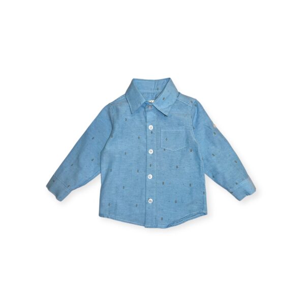 Camisa Poplin Rigida Bebe - Imagen 5