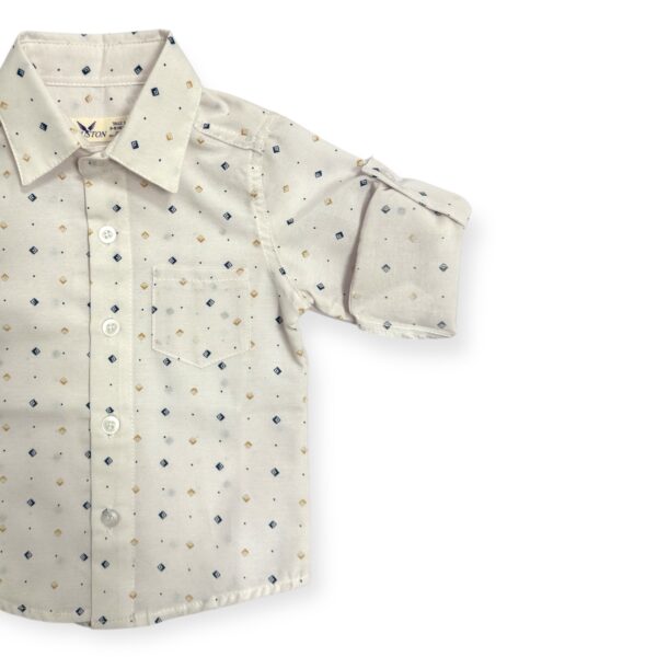 Camisa Poplin Rigida Bebe - Imagen 3