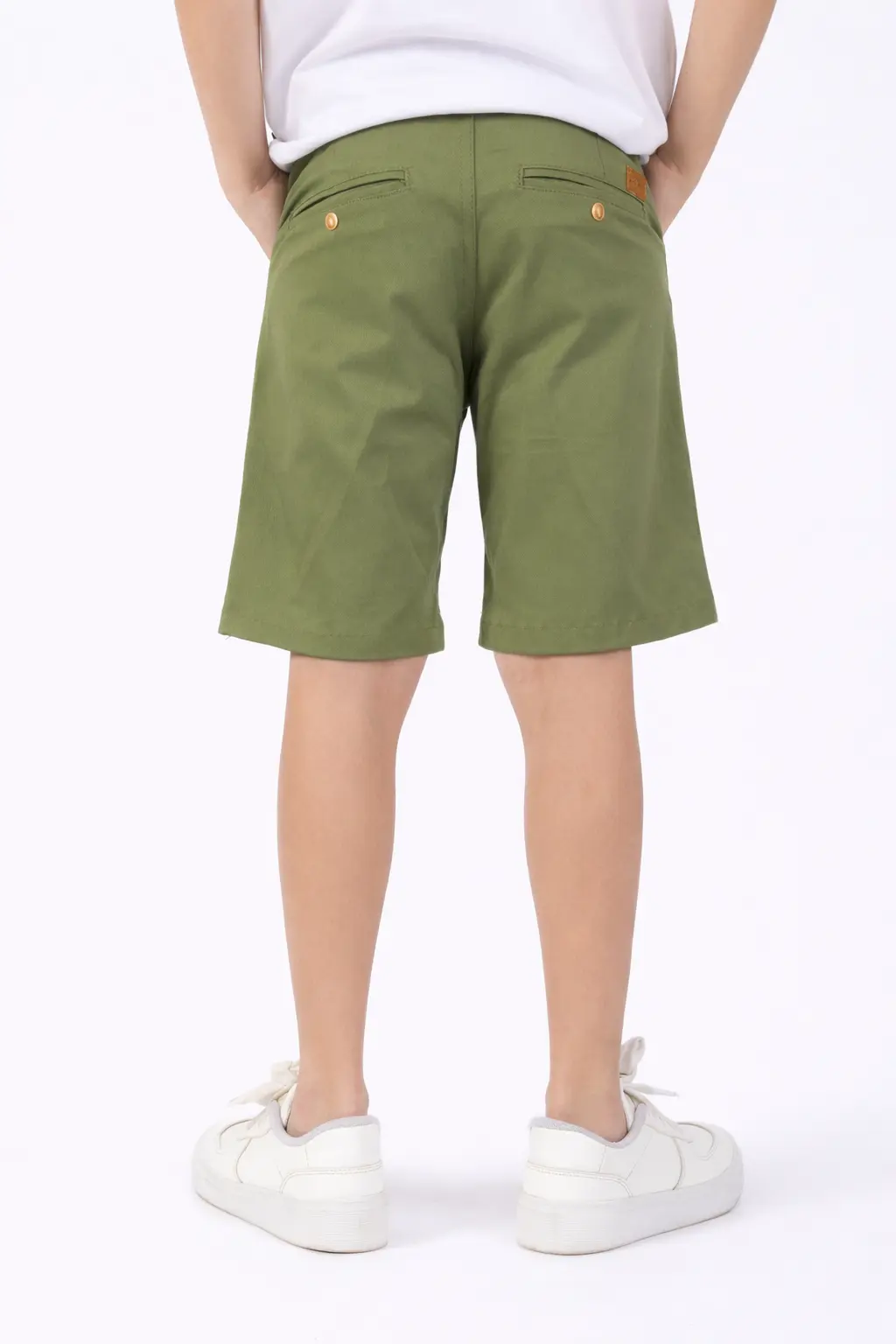 Bermuda Gabardina Chino con Regulador