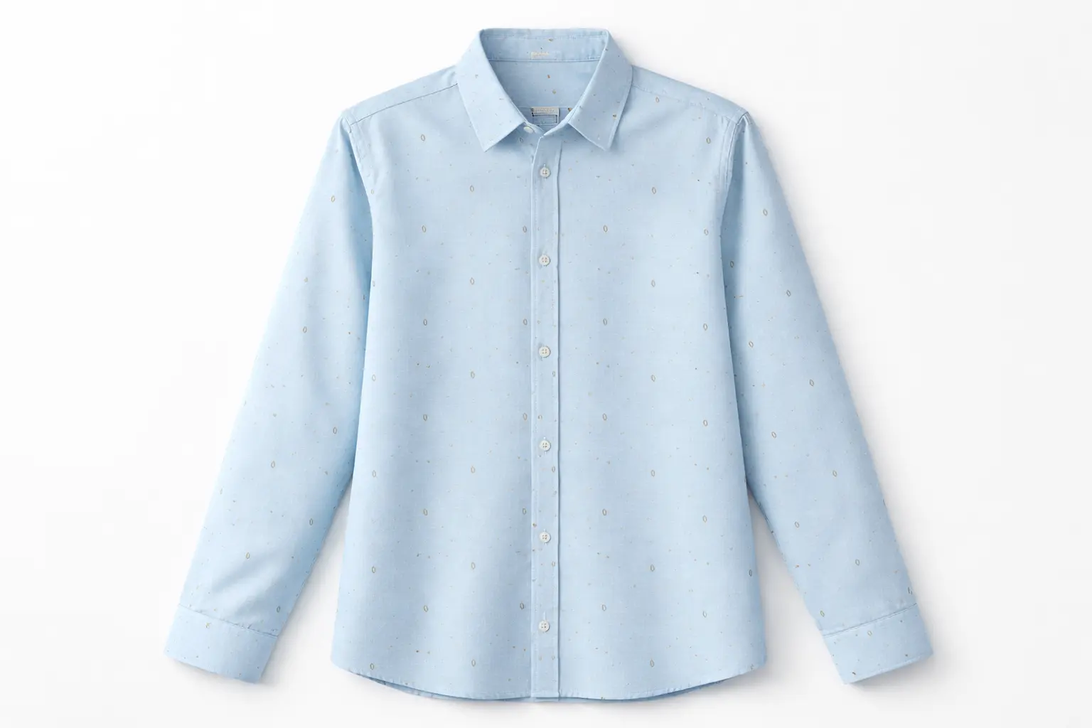 Camisa poplin rigida manga larga niño_