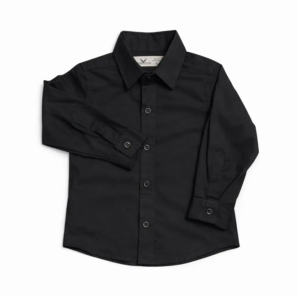 Camisa poplin elastizada ML bebe