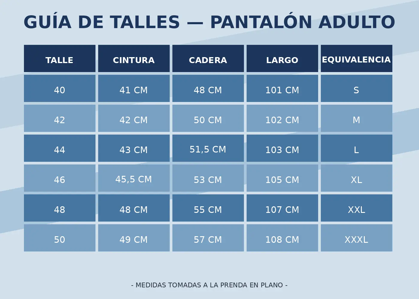 Pantalon Gabardina Chino Adulto