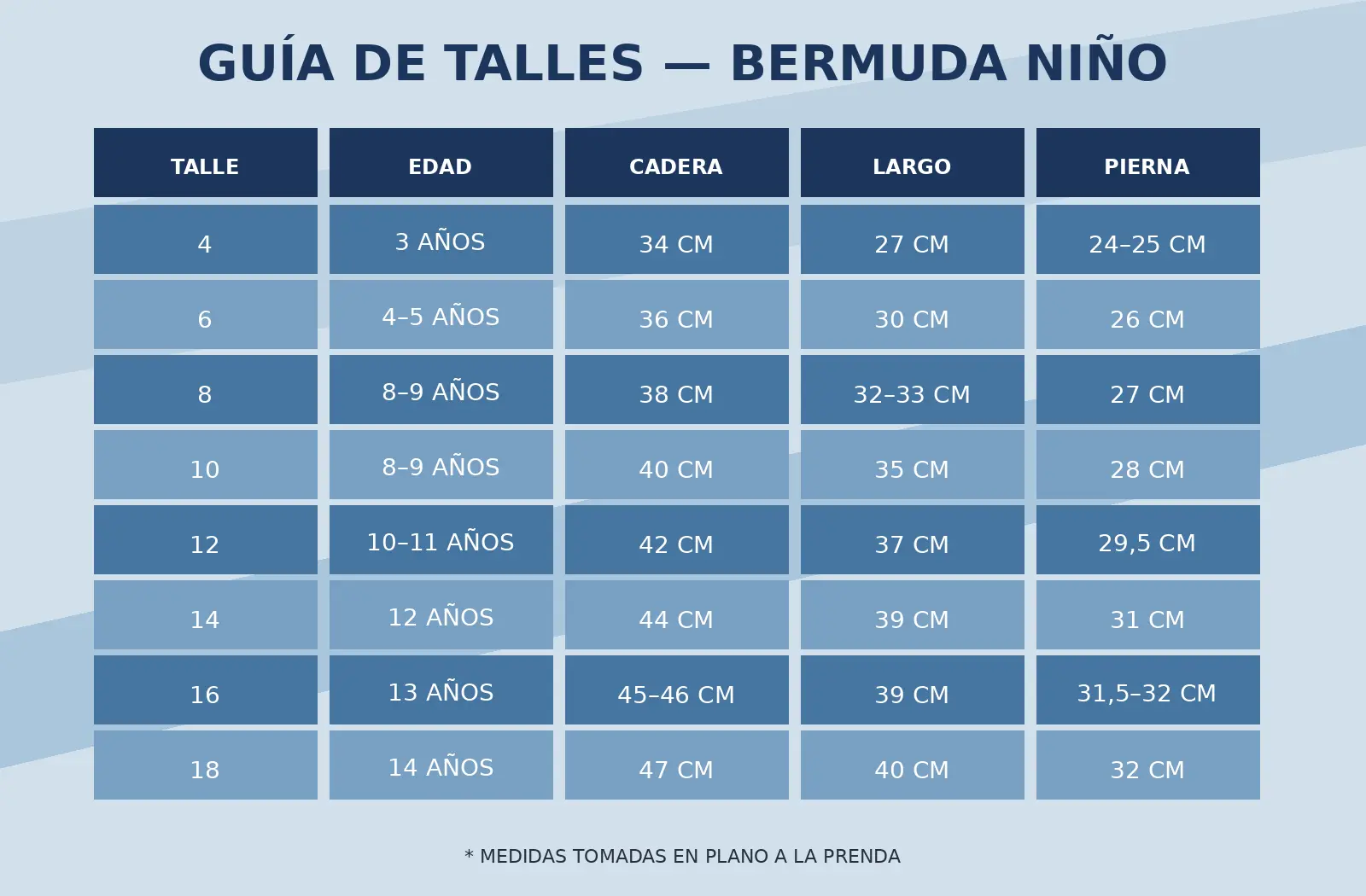 0221 Bermuda Lino con regulador Niño