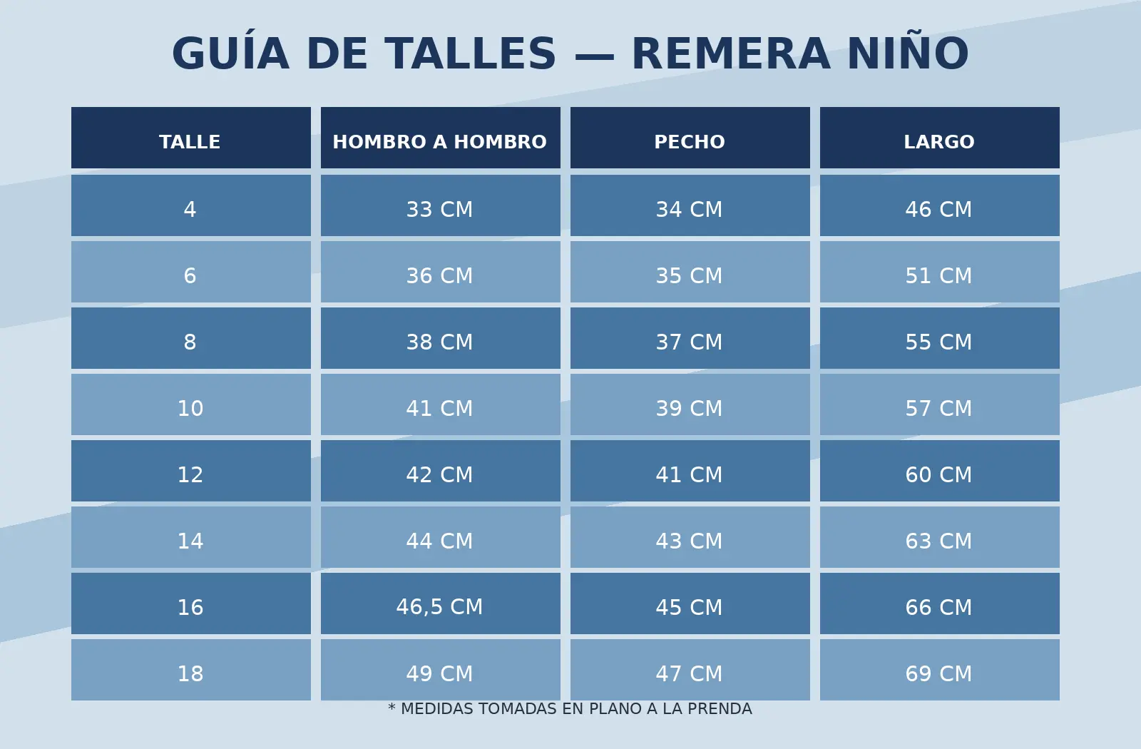 Remera basica de niño ART 234